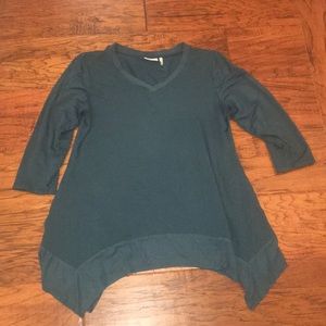 Logo medium teal sweatshirt